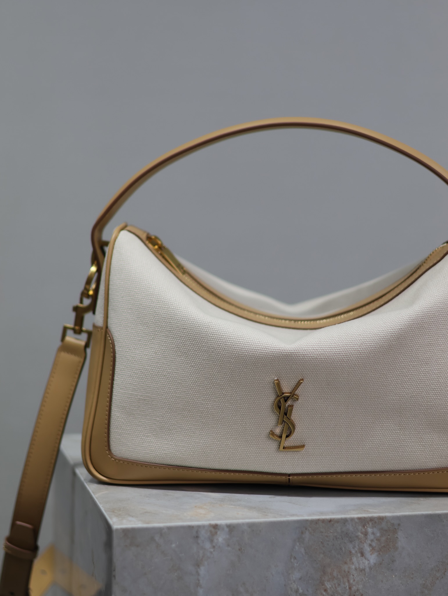 Saint Laurent Camera Supple Bag-White Bag