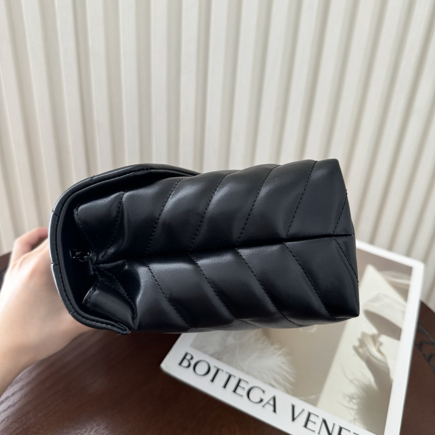 [TOP]SAINT LAURENT Loulou Quilted Leather Shoulder Bag Black - Bag
