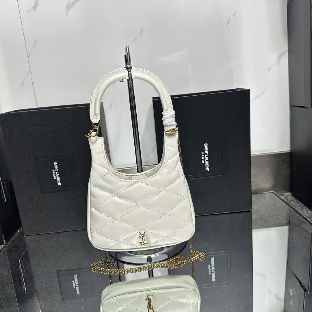 Saint Laurent New Sade hobo - White Bag
