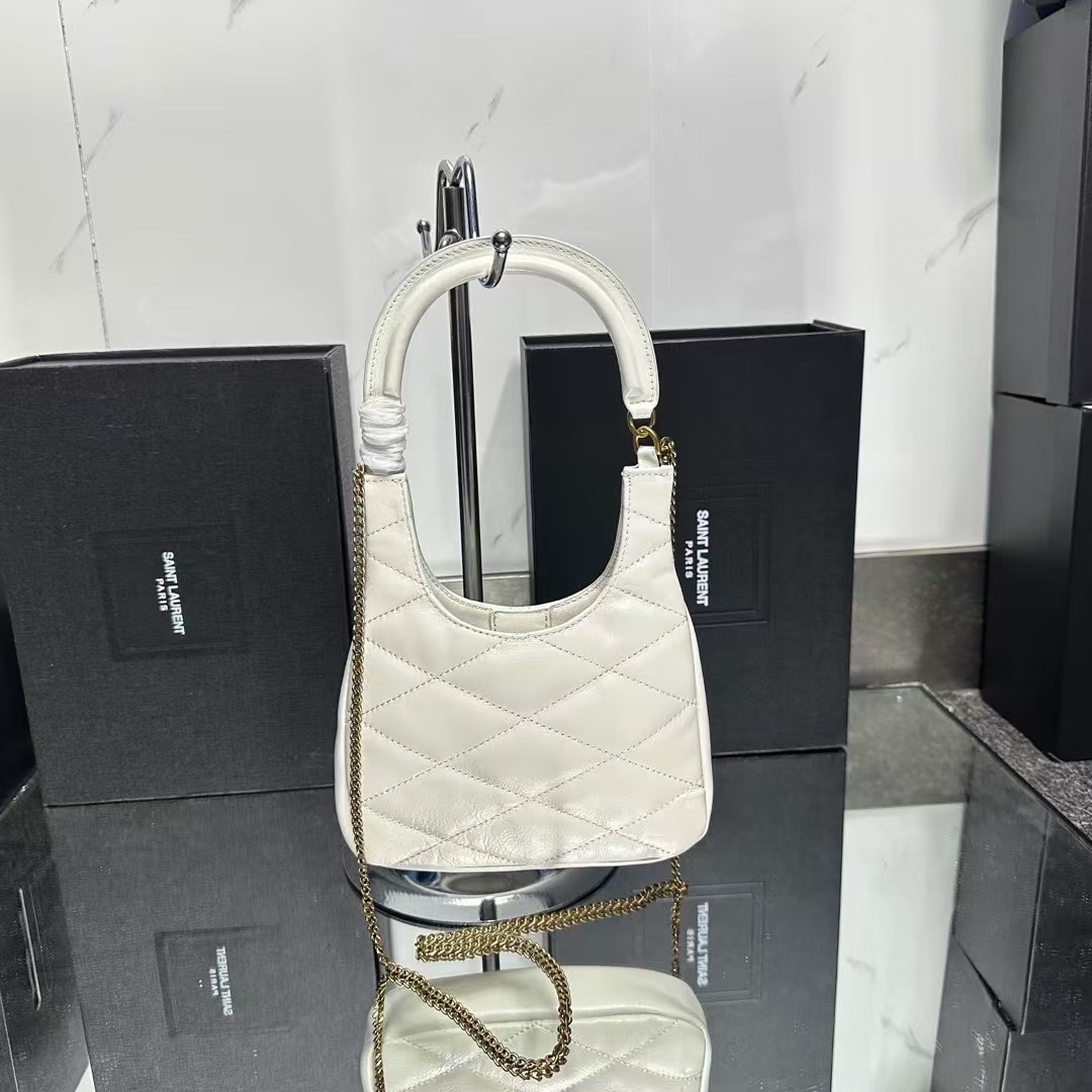Saint Laurent New Sade hobo - White Bag