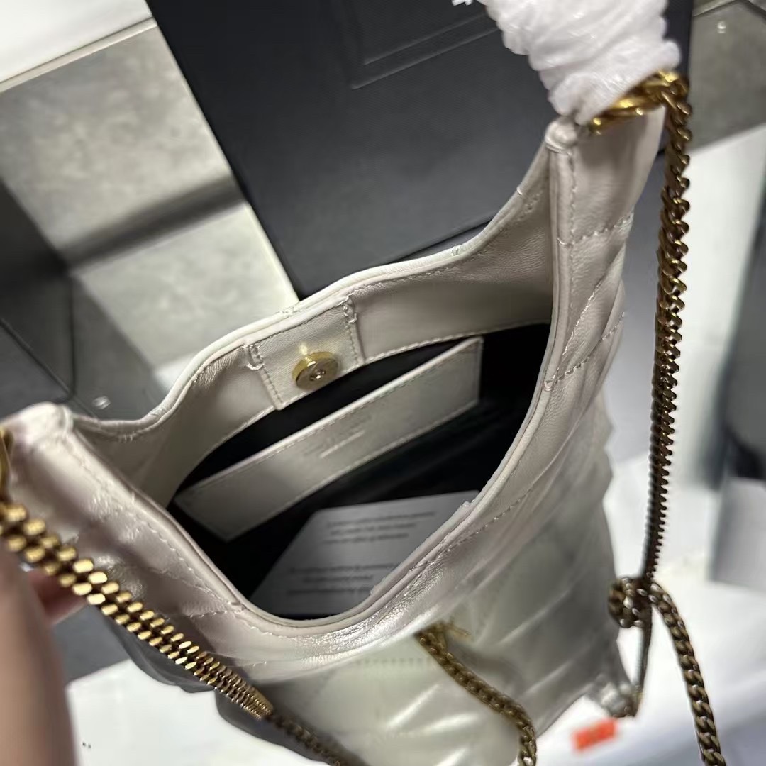 Saint Laurent New Sade hobo - White Bag