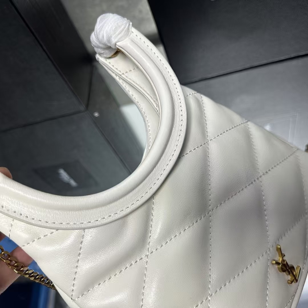 Saint Laurent New Sade hobo - White Bag