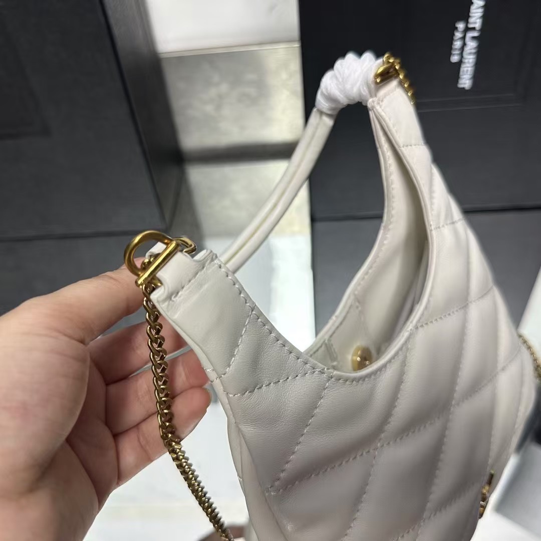 Saint Laurent New Sade hobo - White Bag