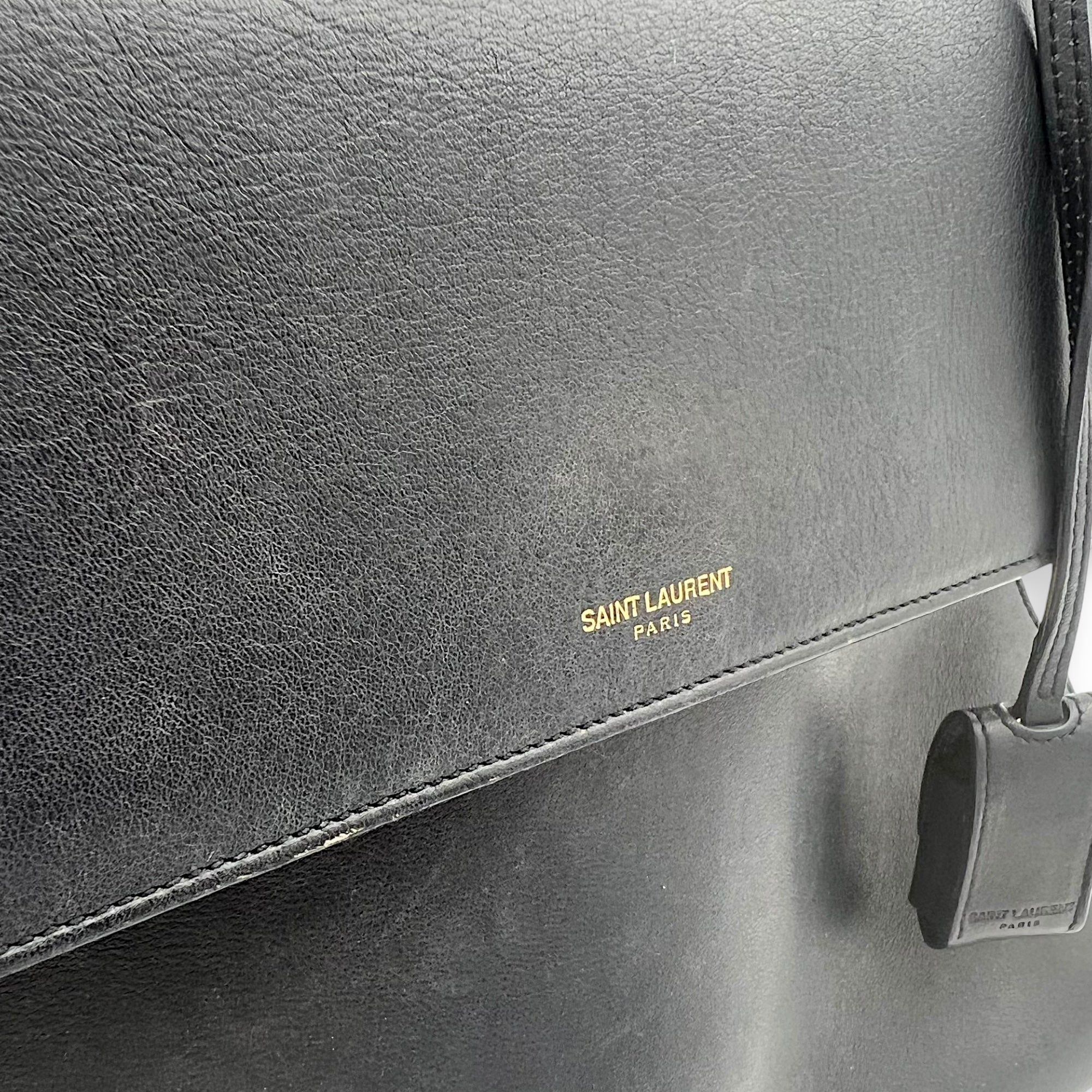 Moujik Top Handle Bag Blue in Calfskin, Gold hardware