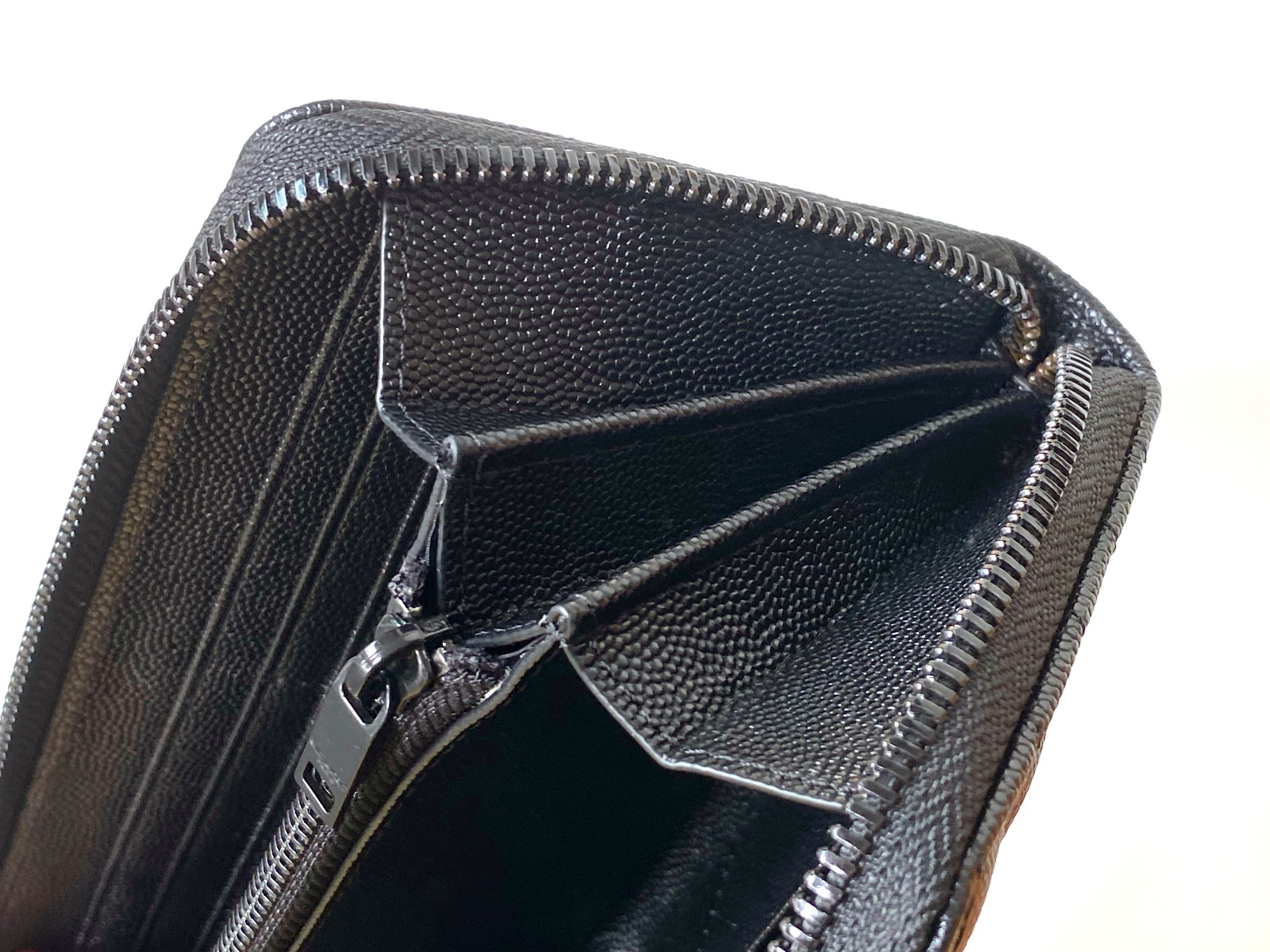 Saint Laurent Monogramme leather Wallet -Black Wallet