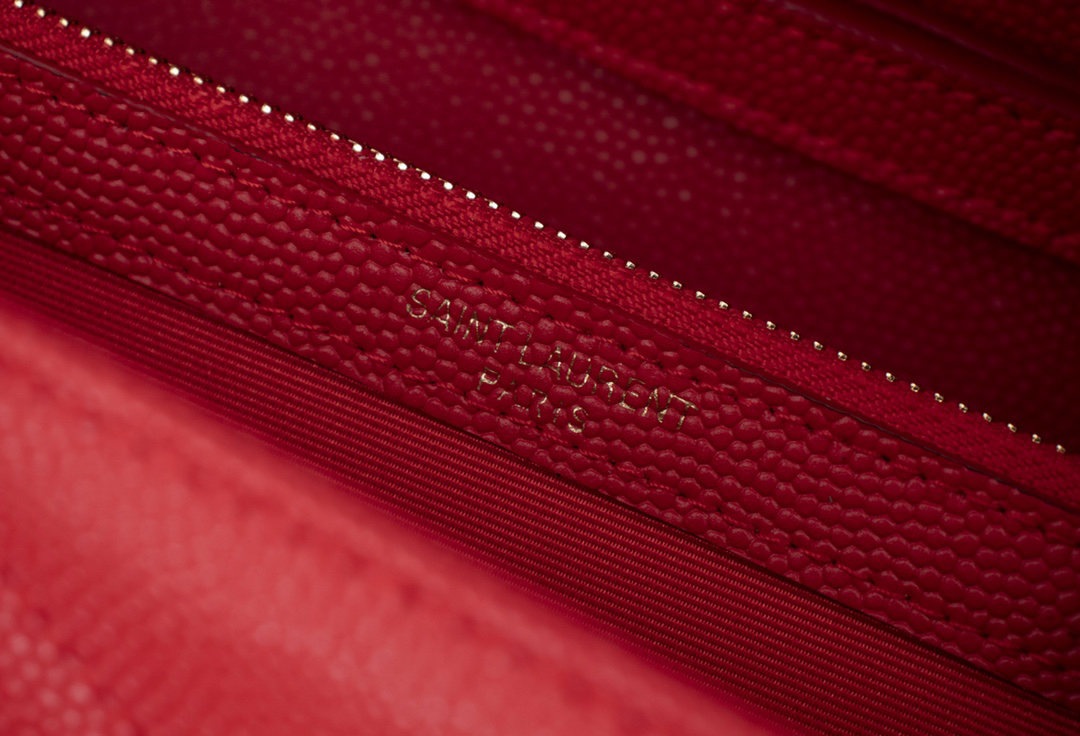 Saint Laurent YSL Cassandre Envelope - Red