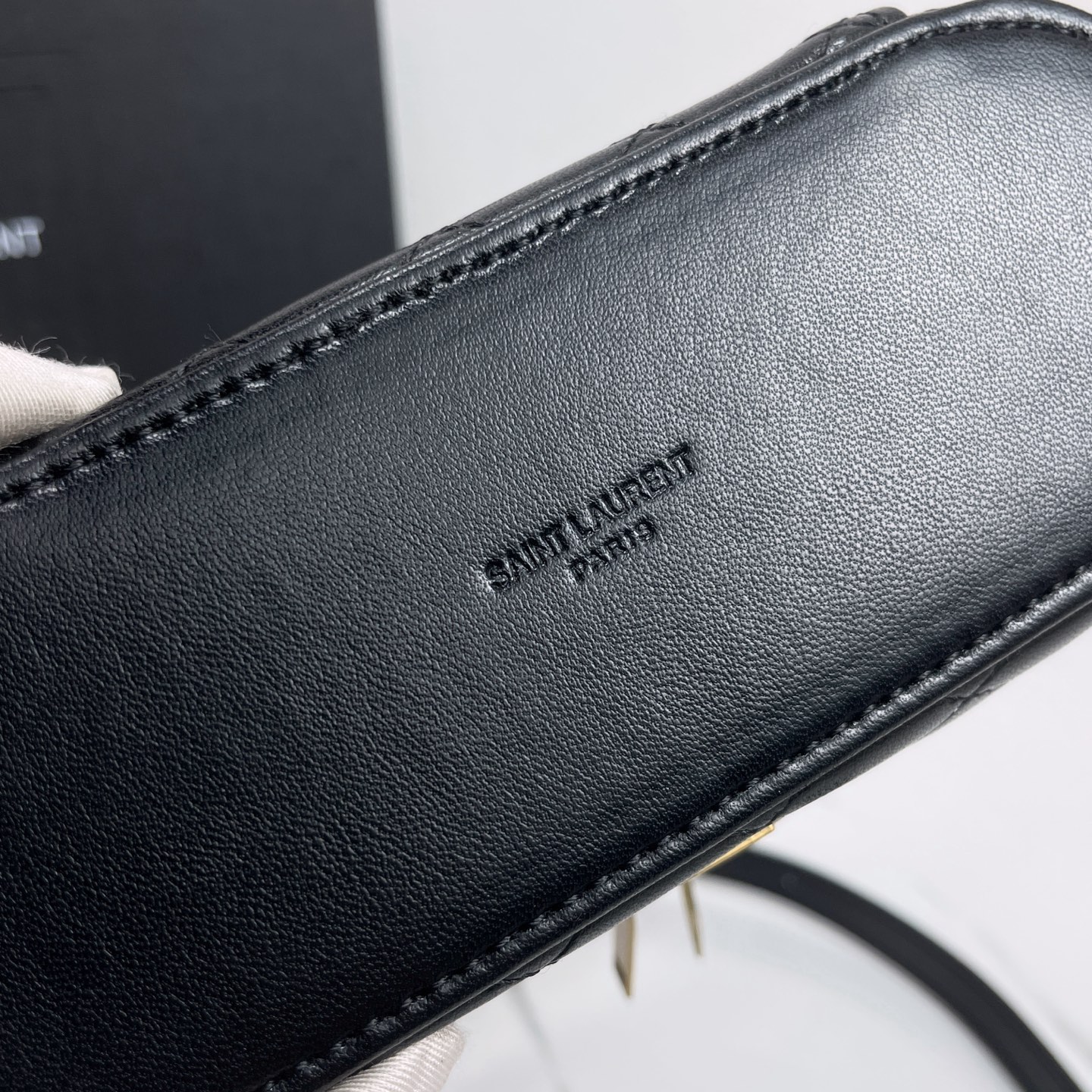 SAINT LAURENT YSL GABY vanity Medium bag in lambskin