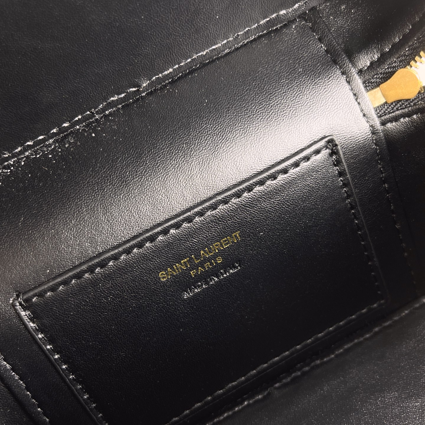 SAINT LAURENT YSL GABY vanity Medium bag in lambskin