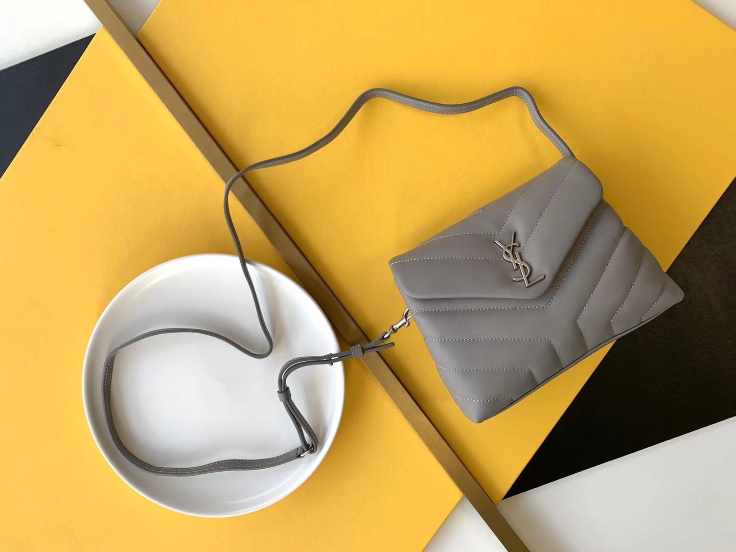 YSL Loulou Toy Bag In Matelasse Y Leather