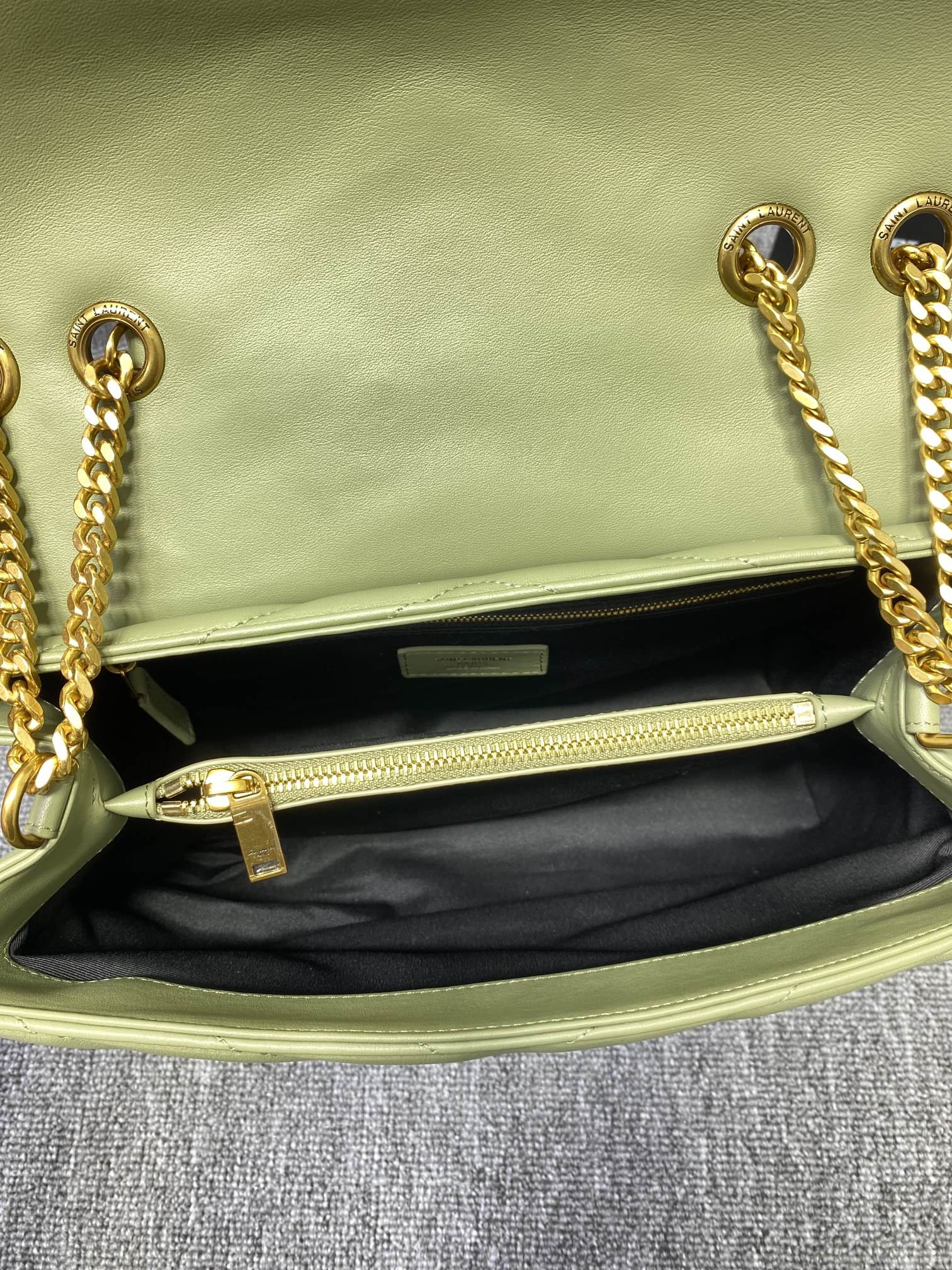 YSL Loulou Medium Chain Bag In Y Leather