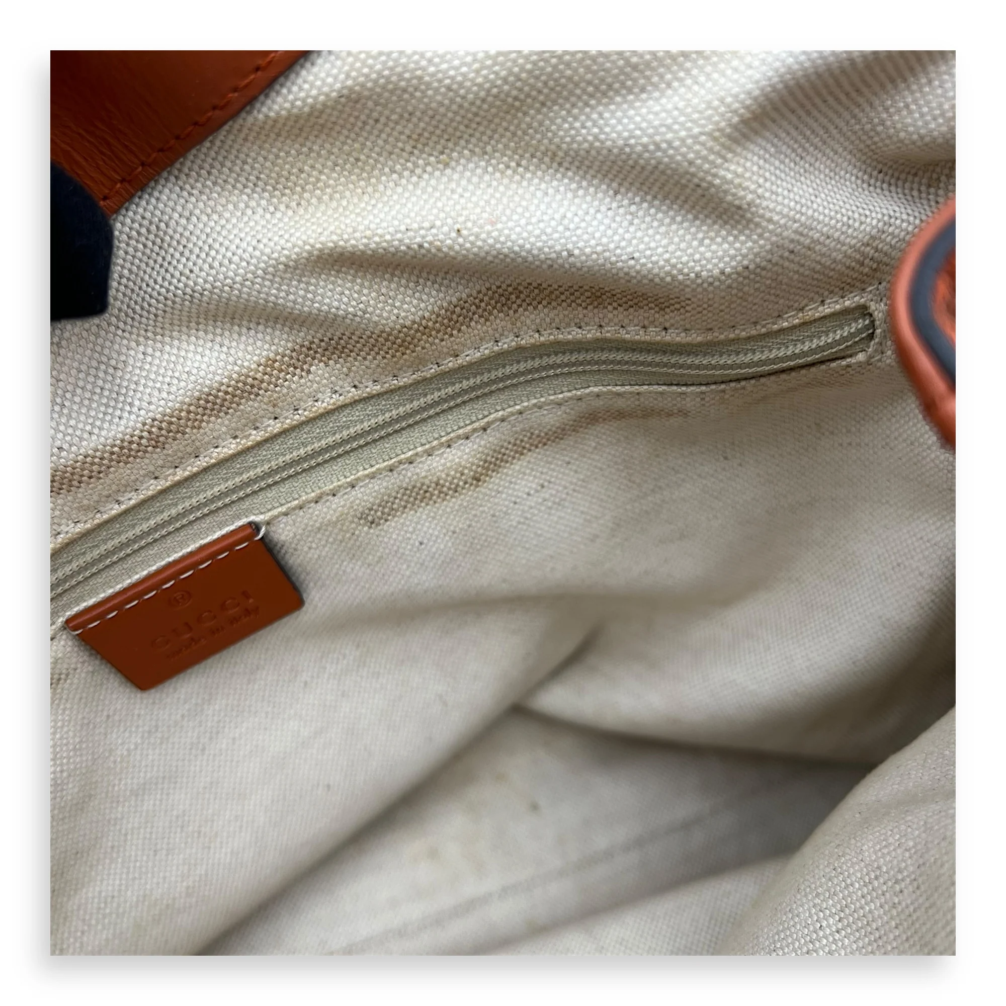 Sukey Shoulder Bag Orange in Jacquard, Light Gold hardware