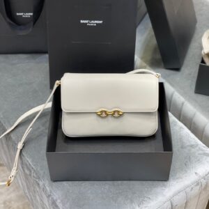 YSL Le Maillon Satchel In Smooth Leather Bag