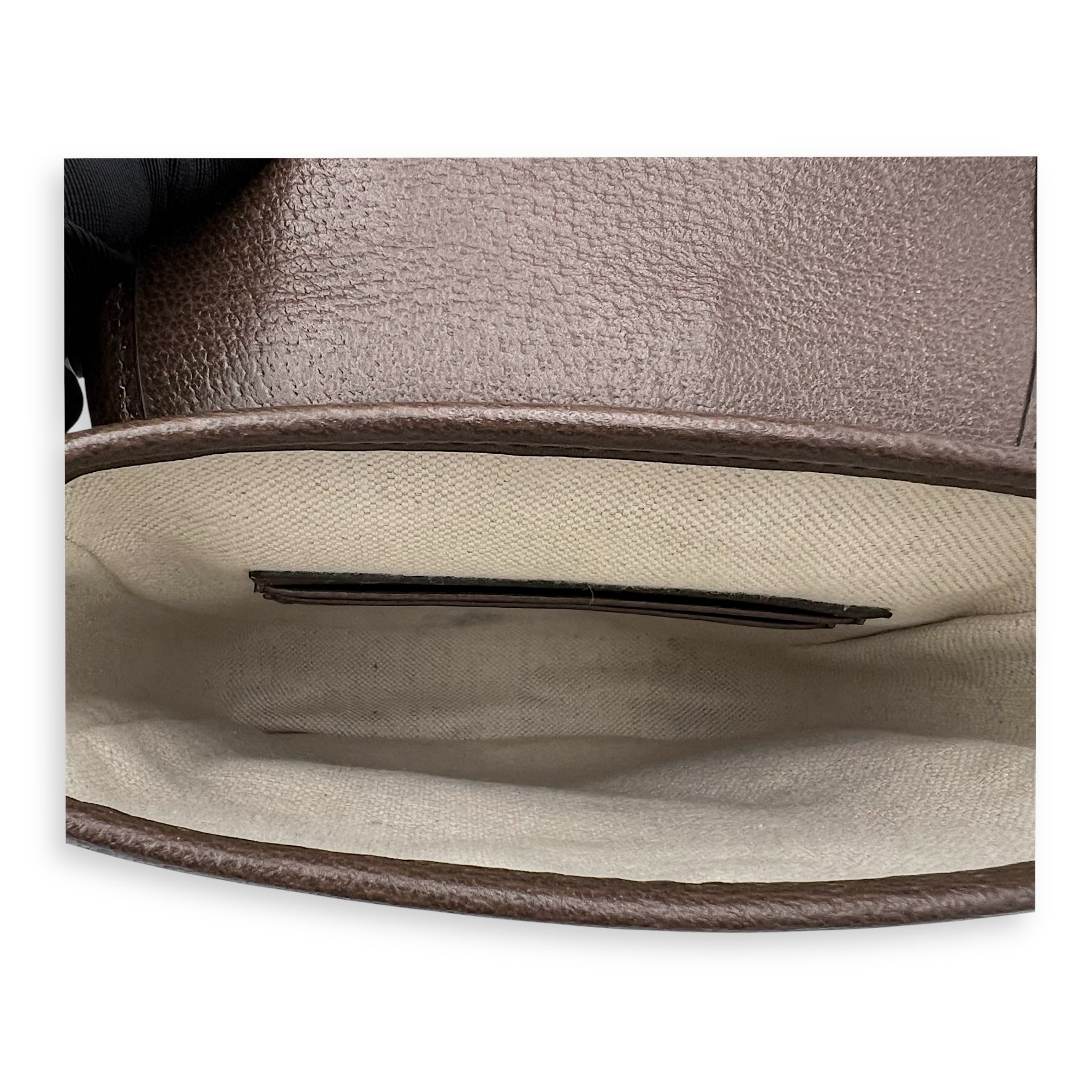 Gucci x Palace Brown Crossbody Bag in Canvas, Gold hardware