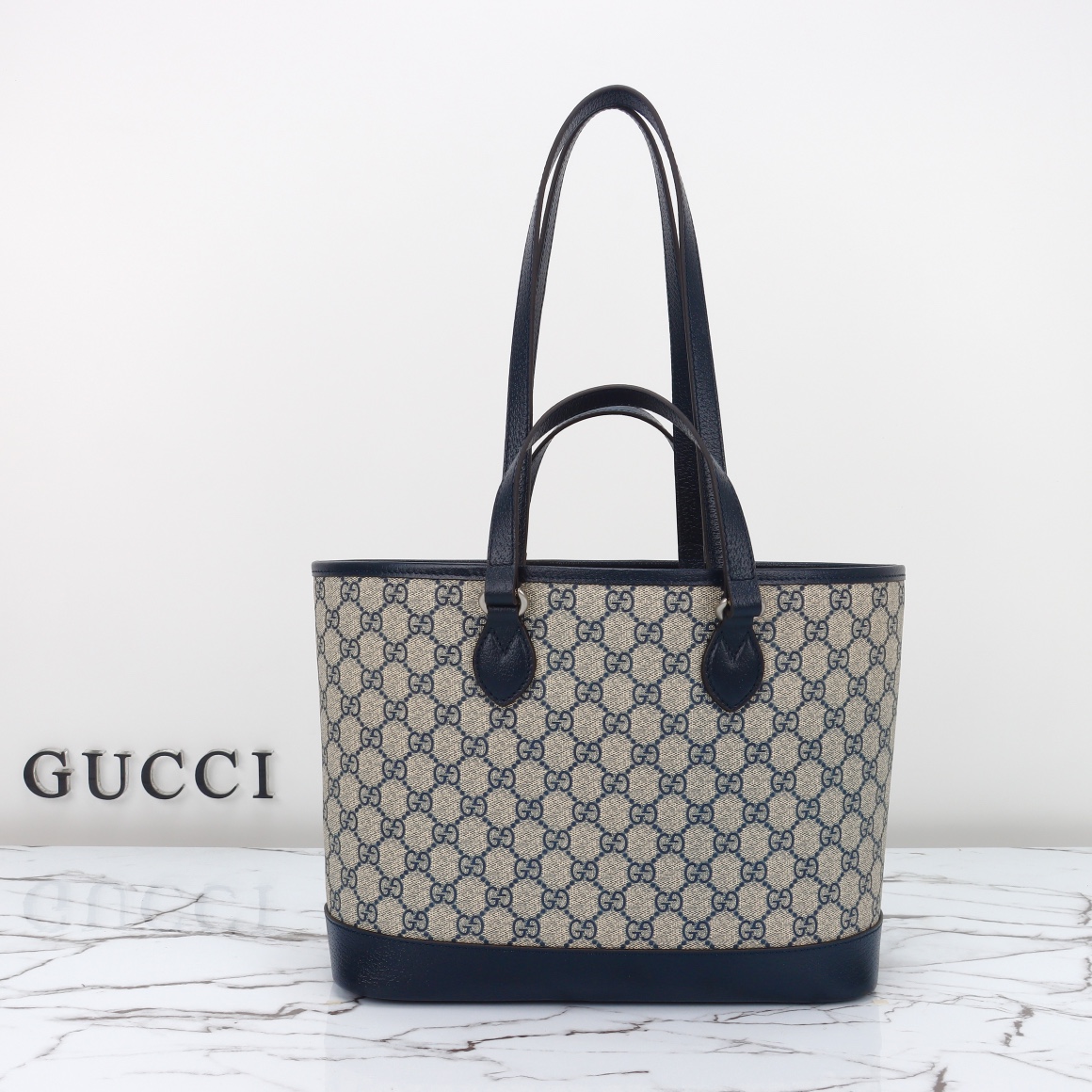 Gucci Ophidia Large Tote Bag - Blue Bag