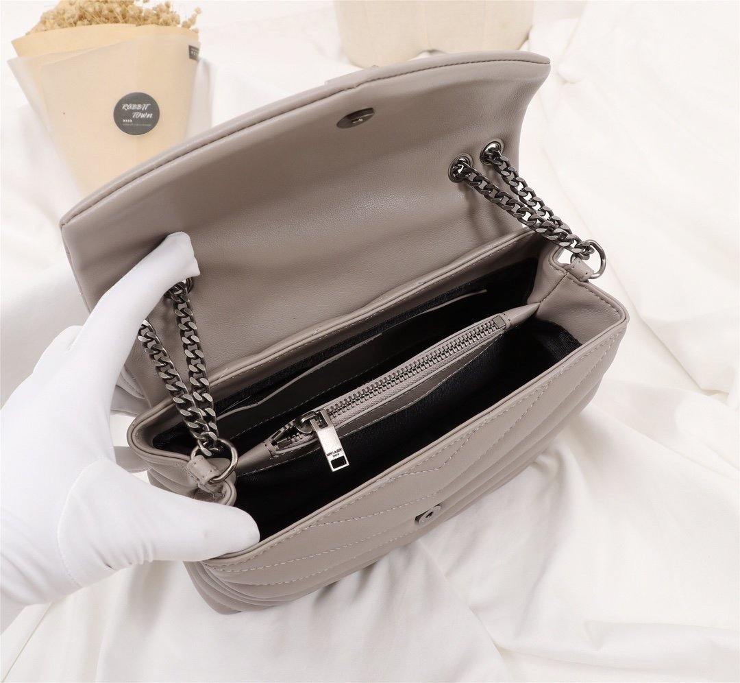 YSL Loulou Medium In Matelasse Y Leather