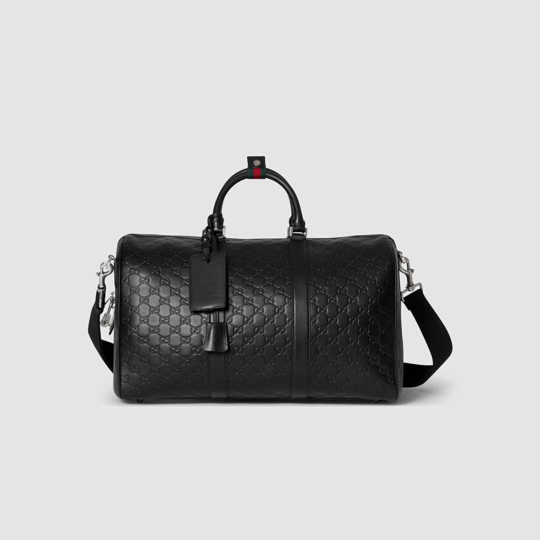 Gucci GG Emblem medium duffle bag - Black