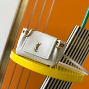 YSL Mini Nolita In Lambskin Bag