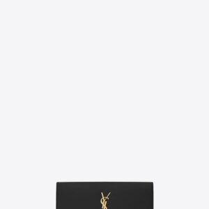 KATE CLUTCH IN GRAIN DE POUDRE EMBOSSED LEATHER