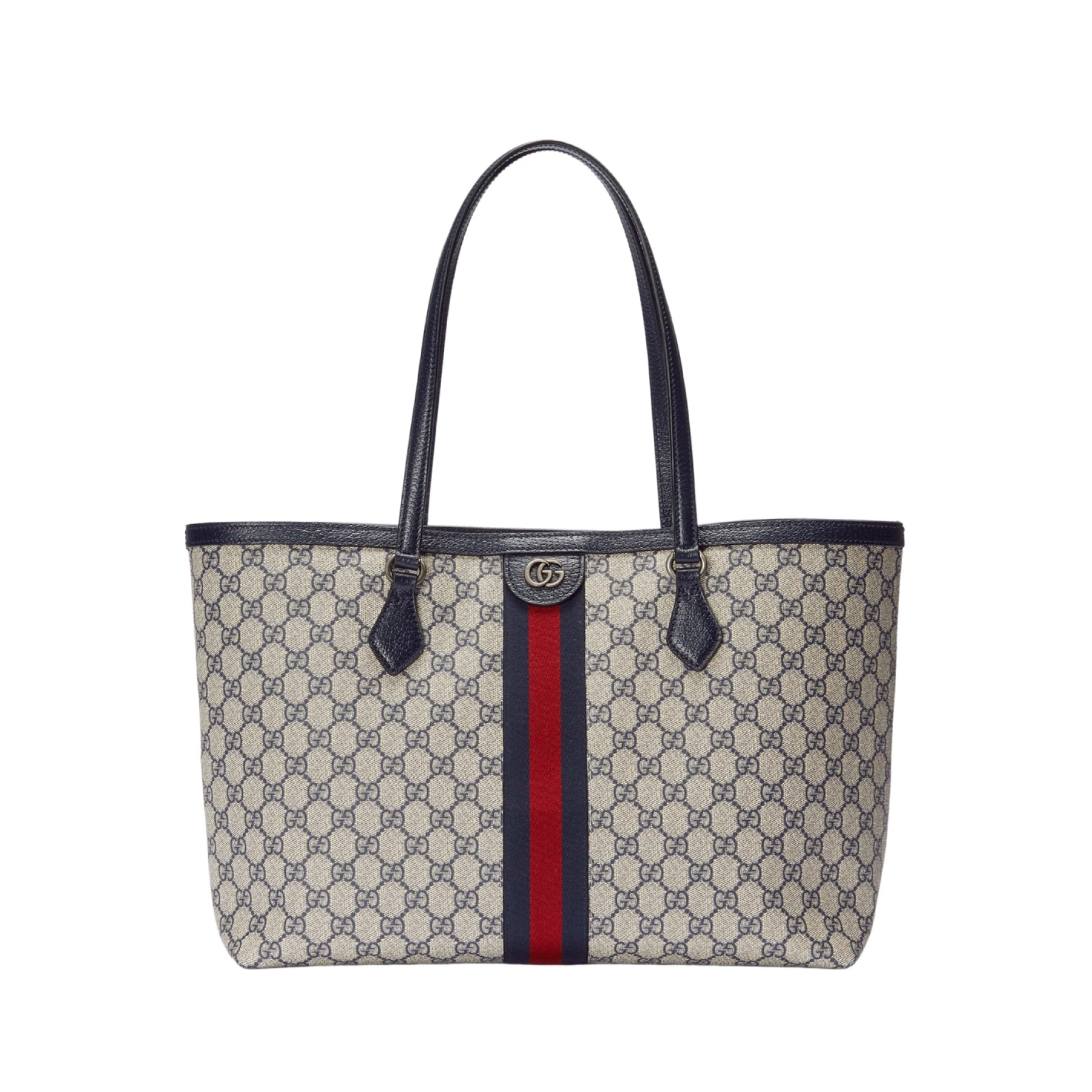 Gucci Ophidia medium tote bag Blue- Bag