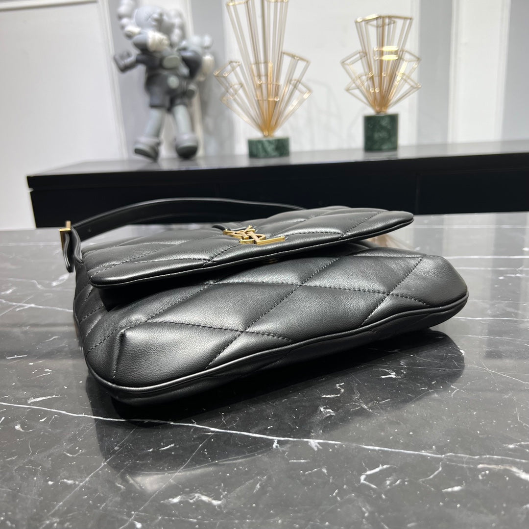 YSL LE 57 Hobo Bag In Quilted Lambskin