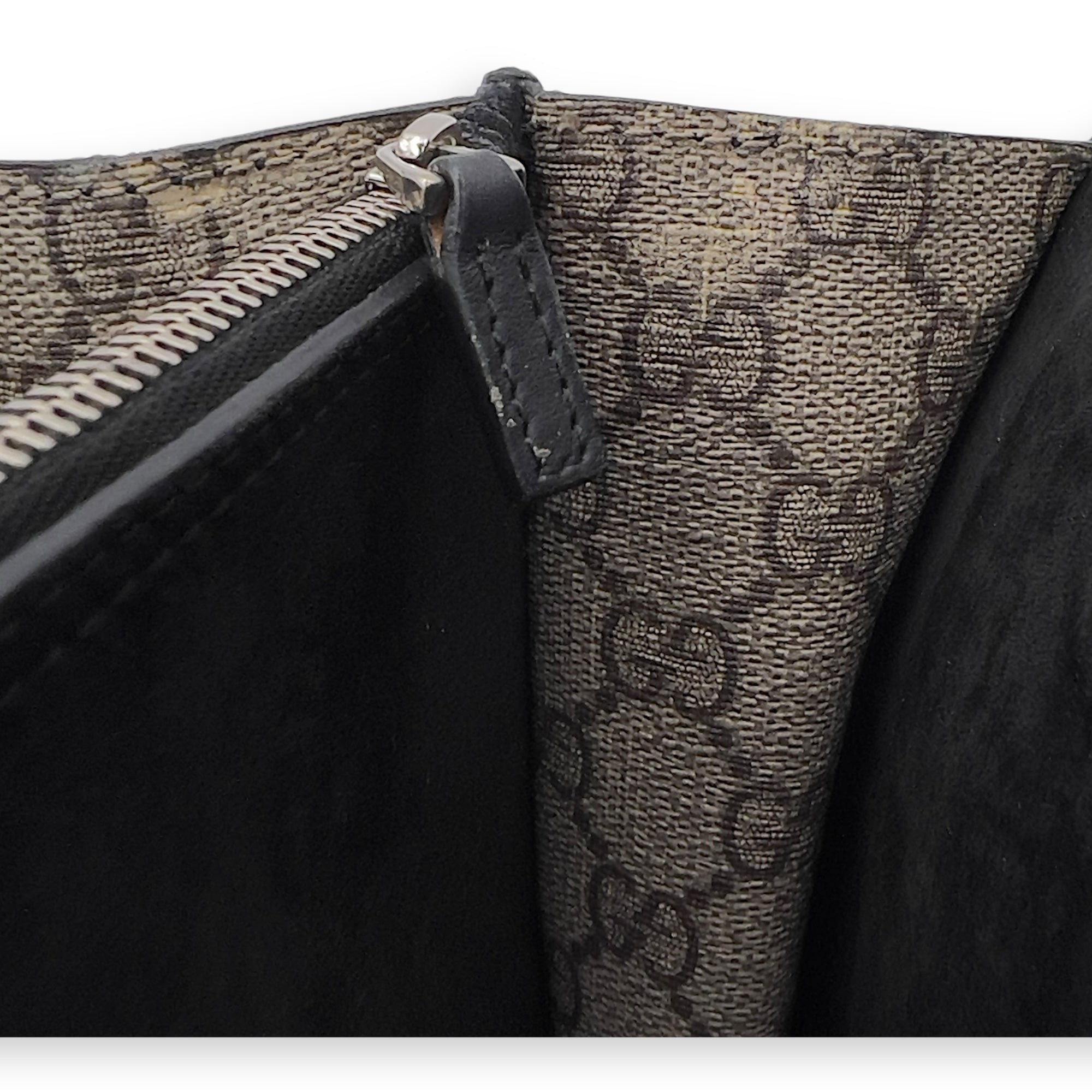 Dionysus Shoulder Bag Beige in Coated Canvas, Silver hardware