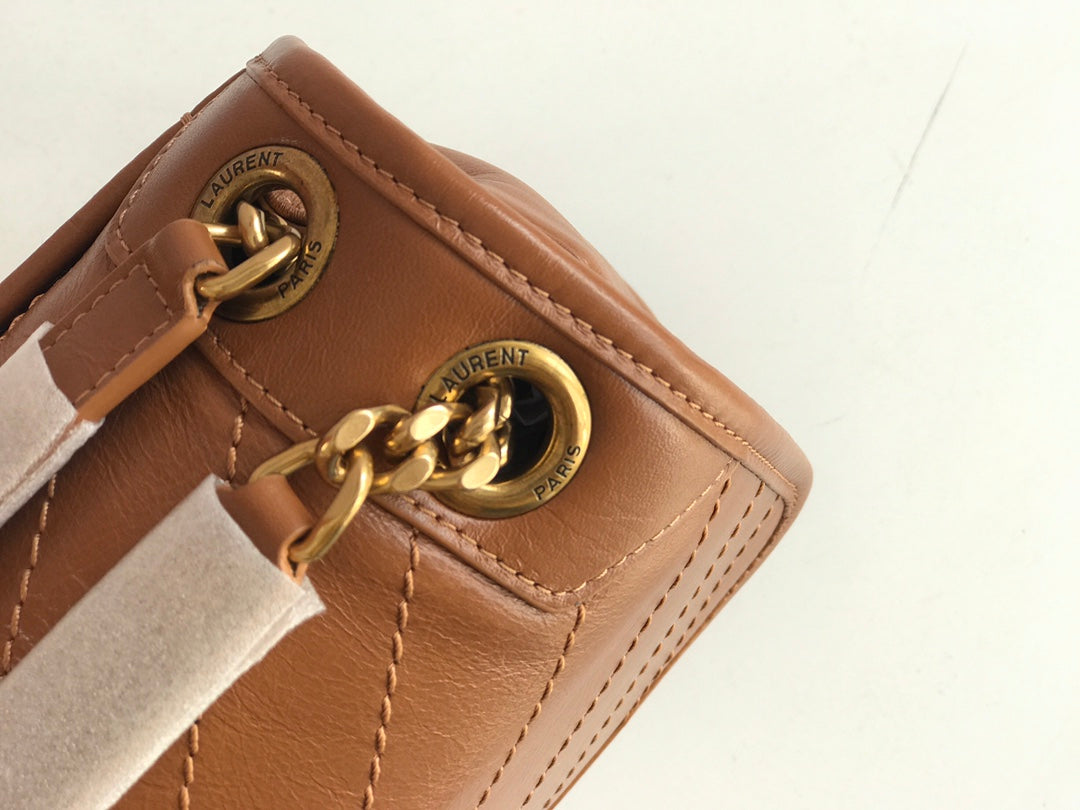 YSL Niki Medium Vintage Leather Bag