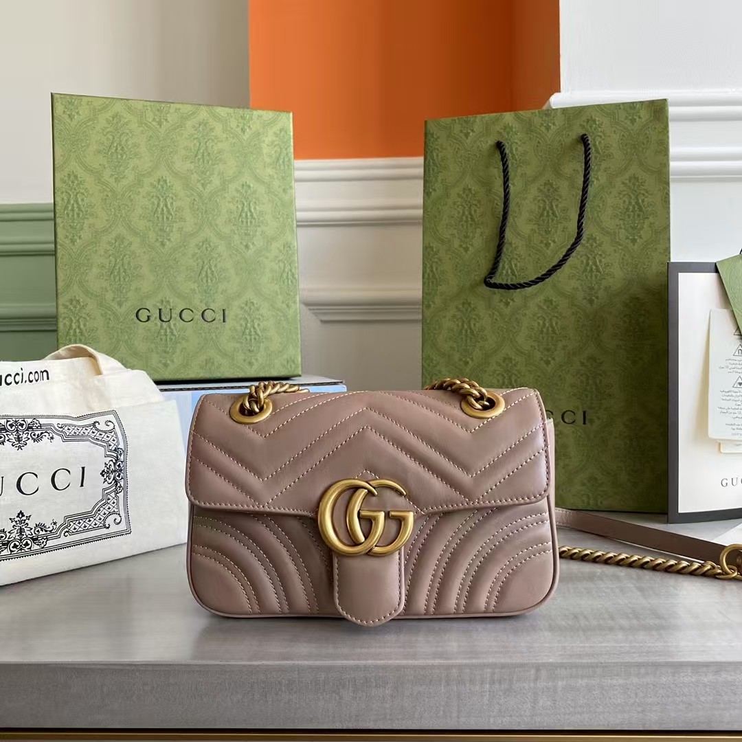 [TOP]GUCCI GG Marmont Mini Shoulder Bag