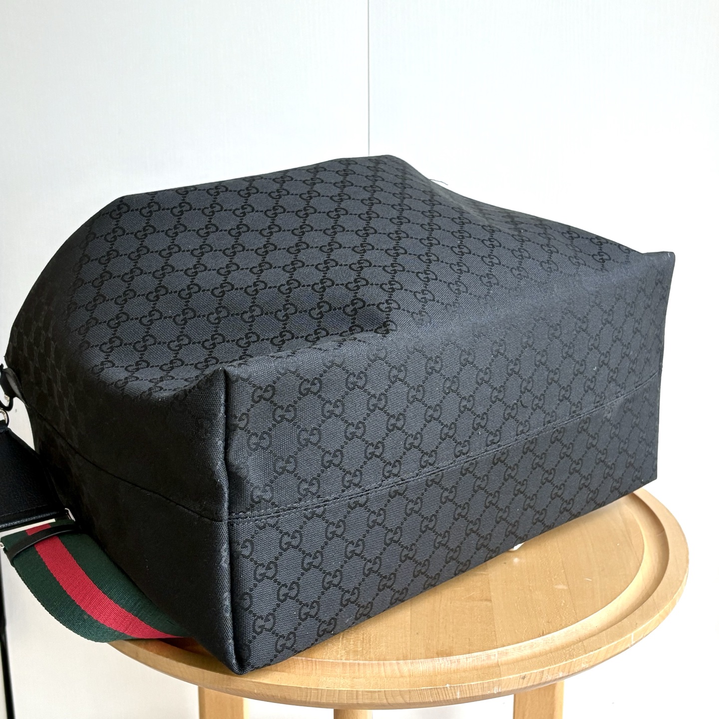 Gucci Brera crossbody bag Black GG canvas - Bag