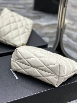 YSL Sade Quilted Leather Pouch