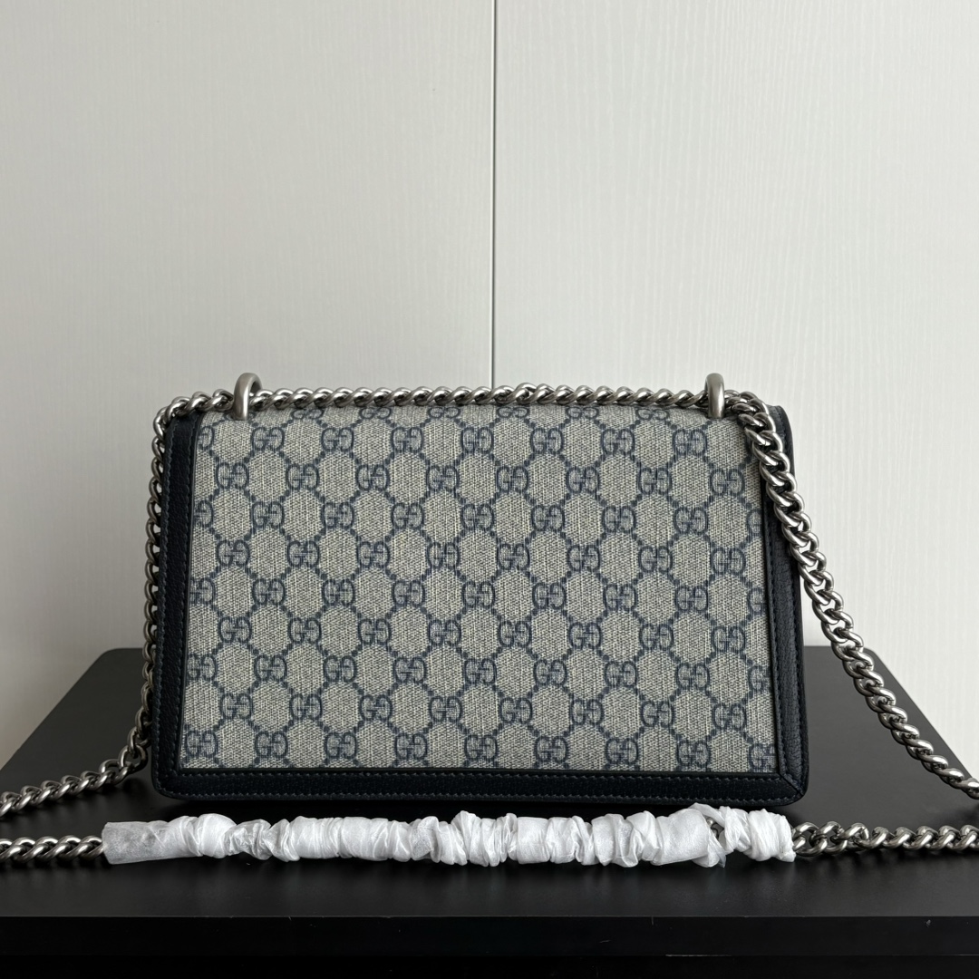 Gucci Dionysus Bag Medium GG Supreme - blue and beige