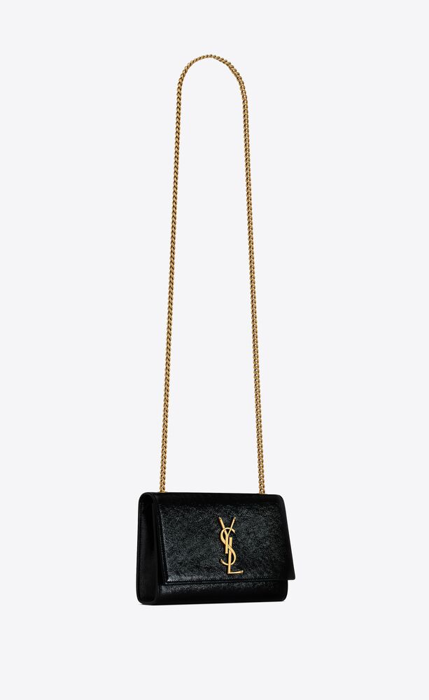 KATE SMALL IN SHINY GRAINED LEATHER