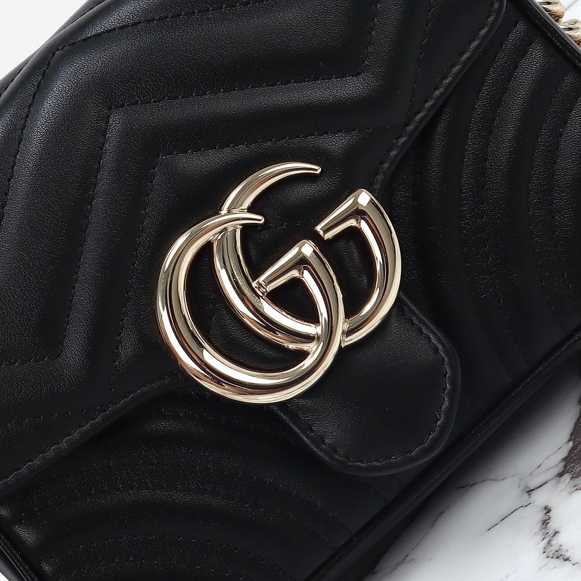 [TOP] Gucci GG Marmont mini top handle bag