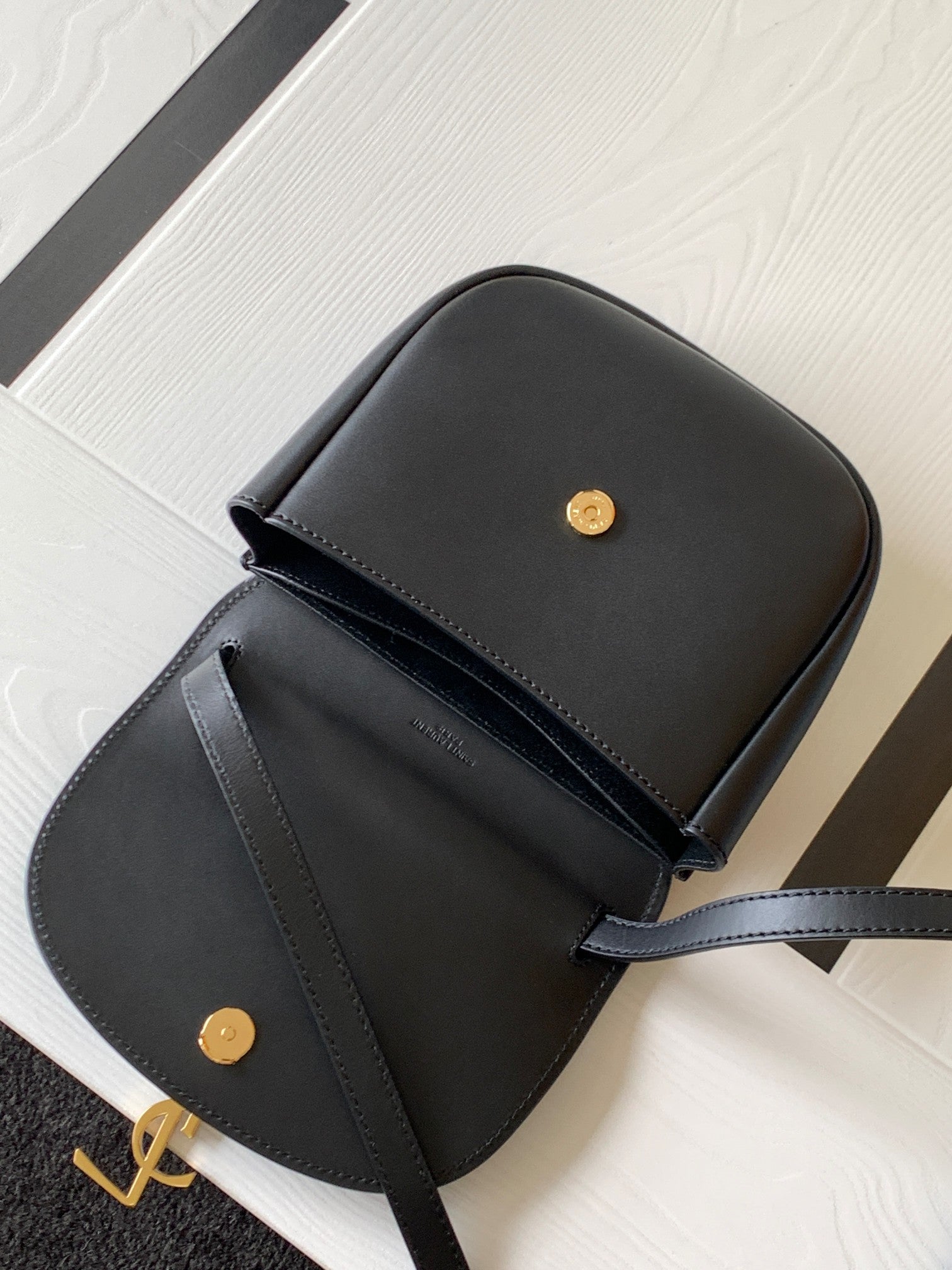 YSL Kaia Small Satchel Bag In Smooth Leather