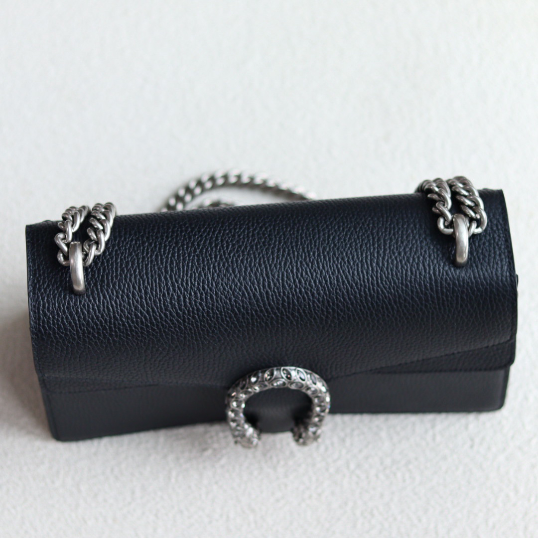 [TOP] Gucci DIONYSUS GG crossbody bag Black - Bag