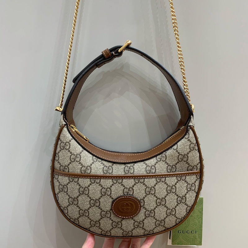 [TOP] Gucci Half-moon-shaped Mini Bag