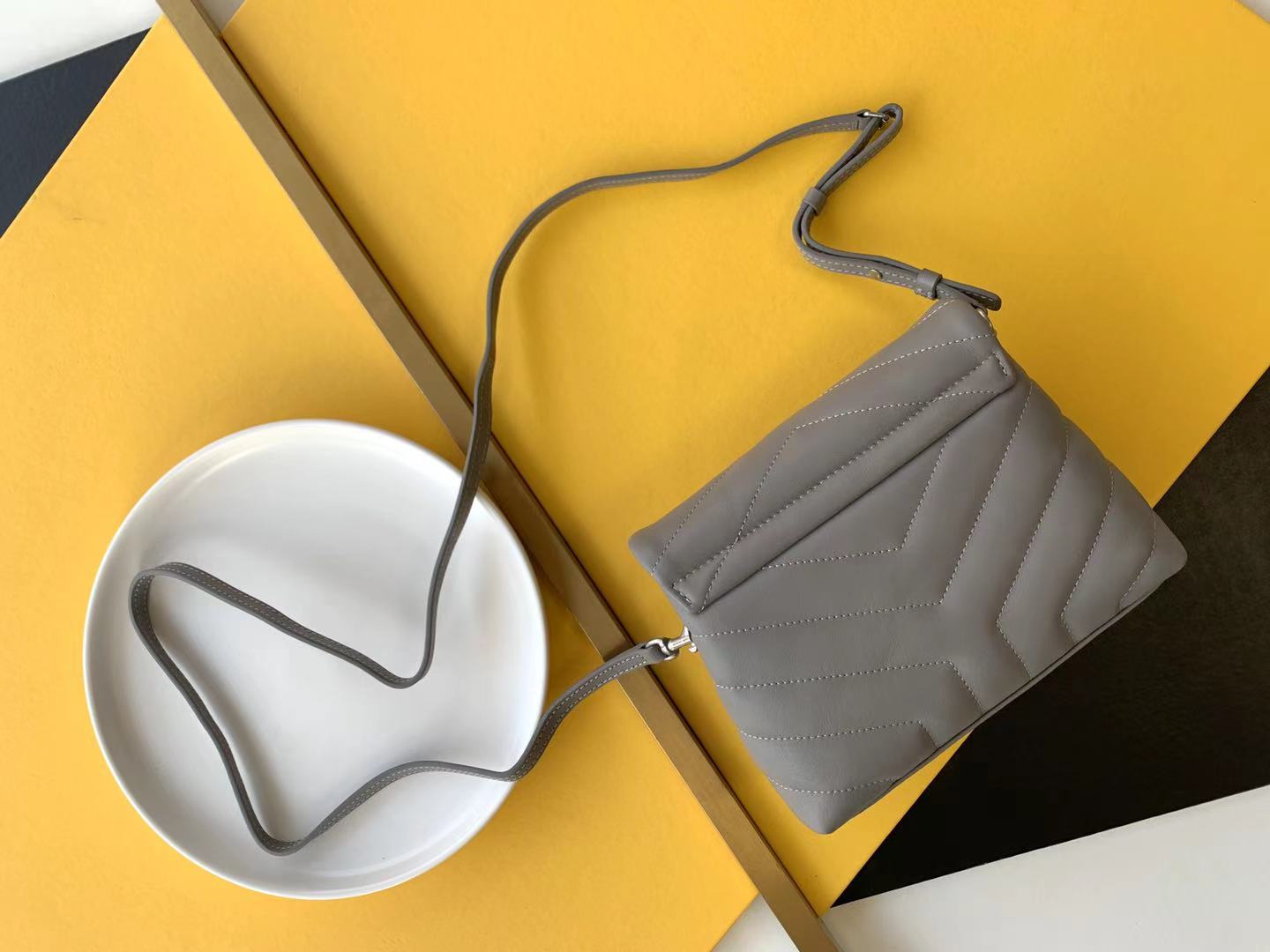 YSL Loulou Toy Bag In Matelasse Y Leather