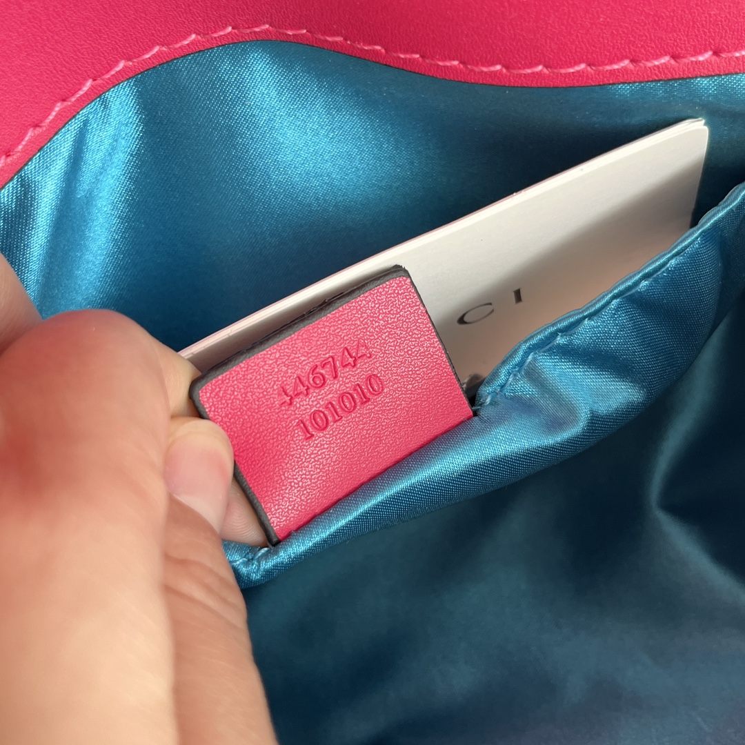 Gucci GG Marmont Velvet Collection - Red Cherry Blossom Bag