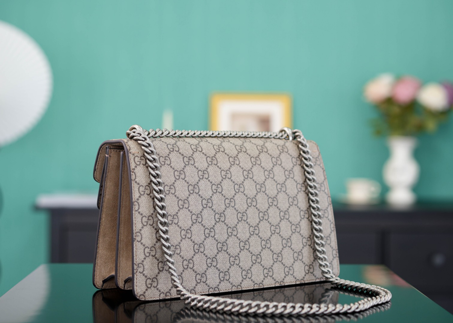 [TOP]Gucci DIONYSUS GG Shoulder Bag With Beige - Bag