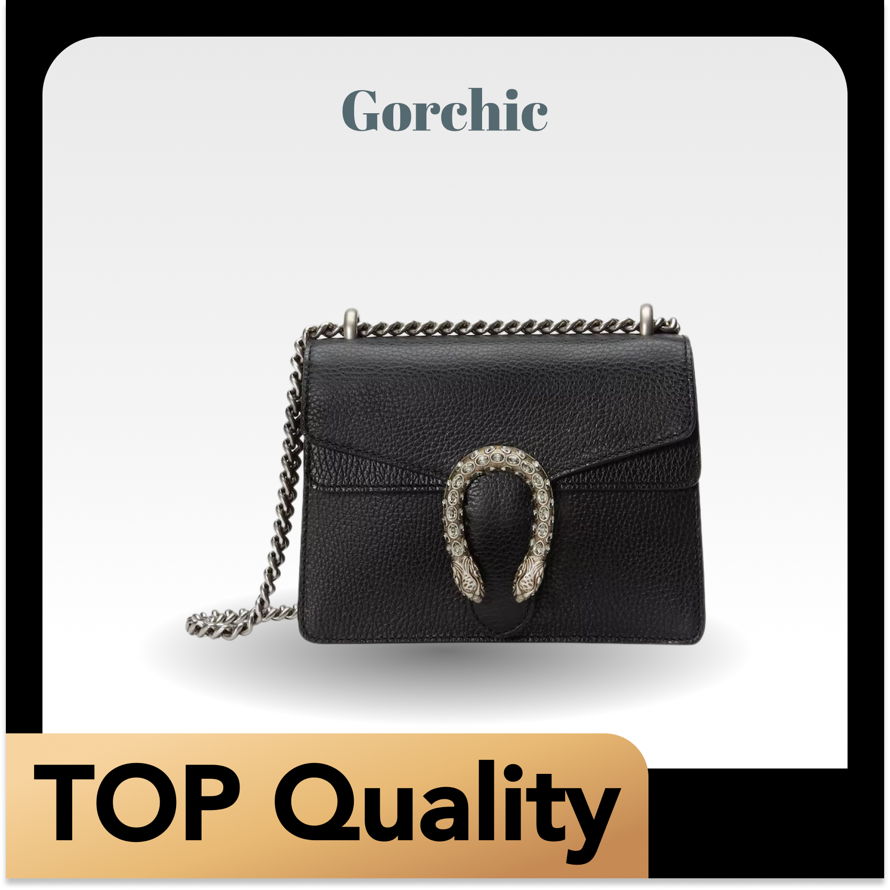 [TOP] Gucci DIONYSUS GG crossbody bag Black - Bag