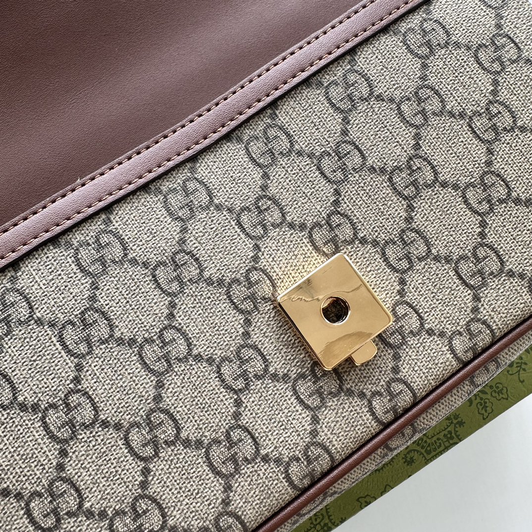 Gucci Horsebit 1955 Small Brown Shoulder Bag