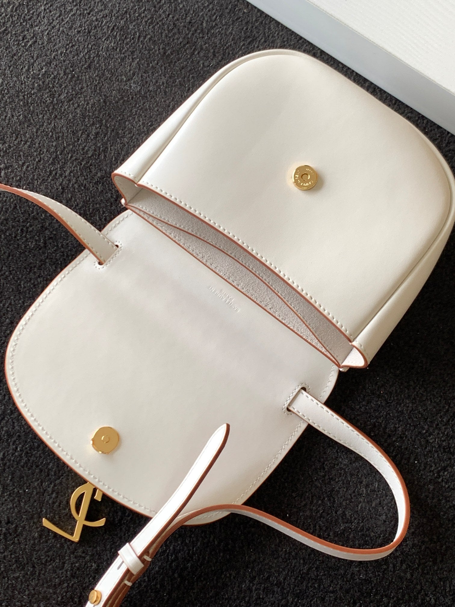 YSL Kaia Small Satchel Bag In Smooth Leather