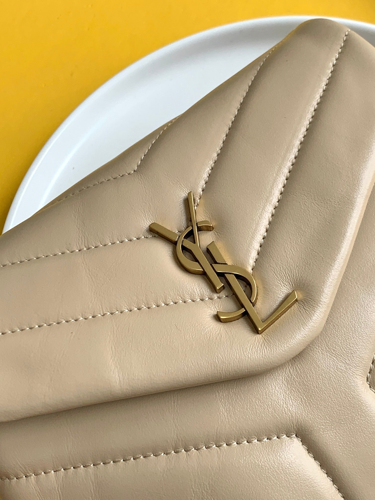 YSL Loulou Toy Bag In Matelasse Y Leather