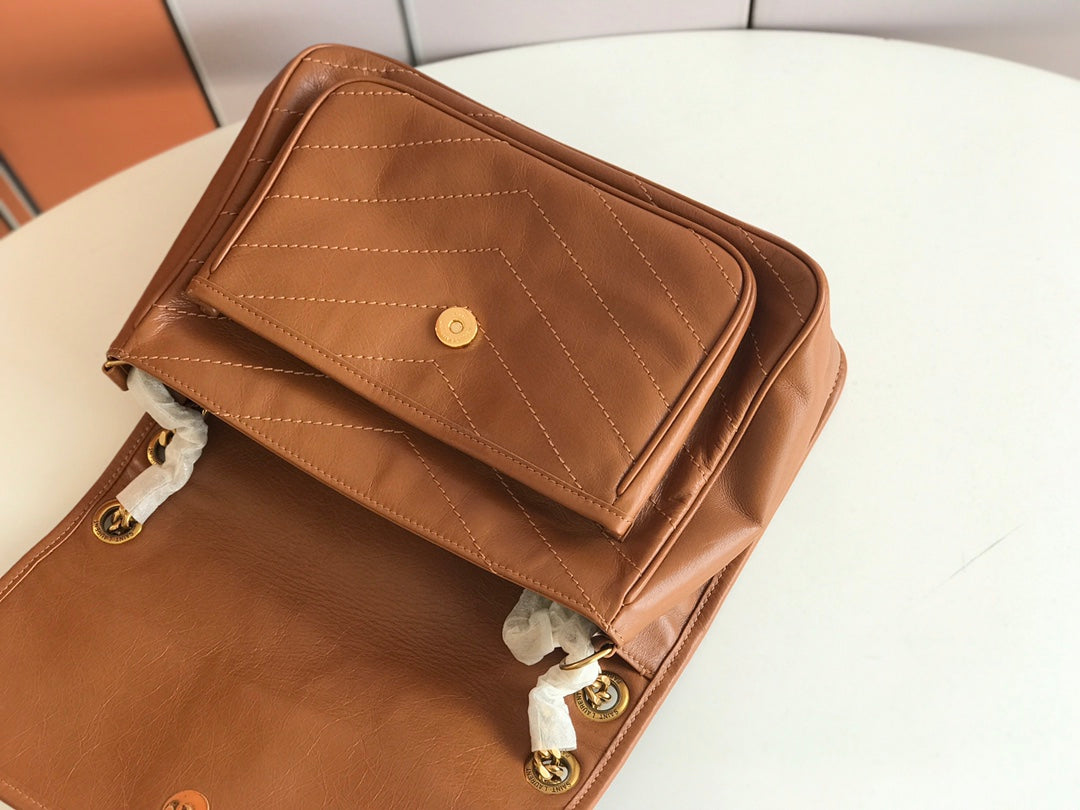 YSL Niki Medium Vintage Leather Bag