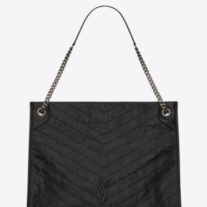 NIKI LARGE SHOPPING IN CRINKLED VINTAGE LEATHER