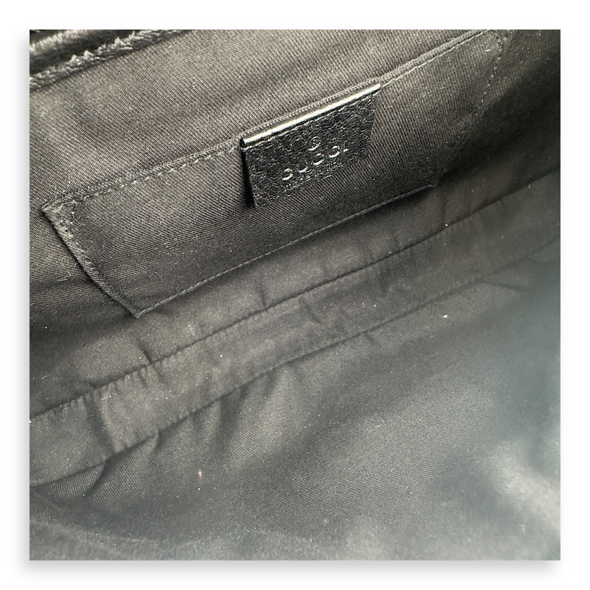 Logo Shoulder Bag Black in Calfskin, Gold hardware