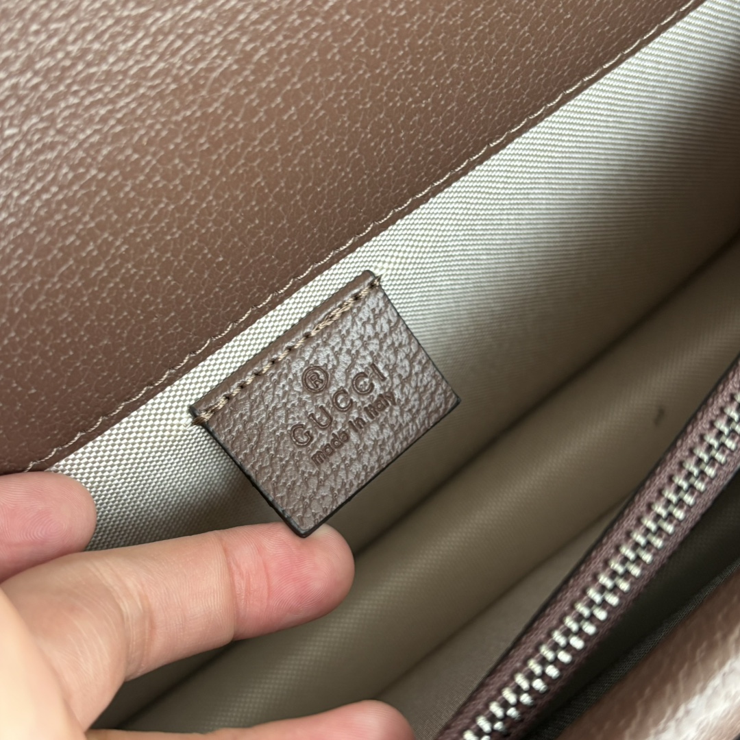 Gucci Dionysus Medium GG-Jacquard Canvas Shoulderbag- Brown and Silver