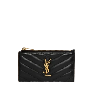 ZIPPED FRAGMENTS CREDIT CARD CASE