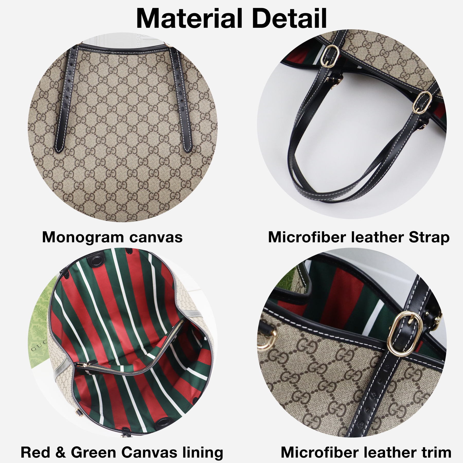 Gucci GG Emblem Medium Black tote bag