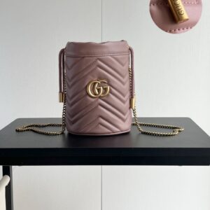 Gucci GG marmont mini bucket bag Beige - Bag