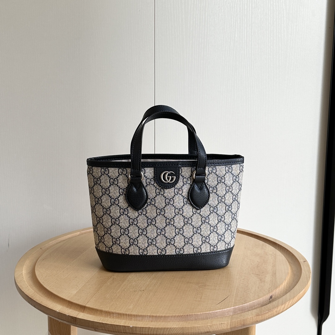 Gucci Ophidia Small Tote Bag - Black Bag